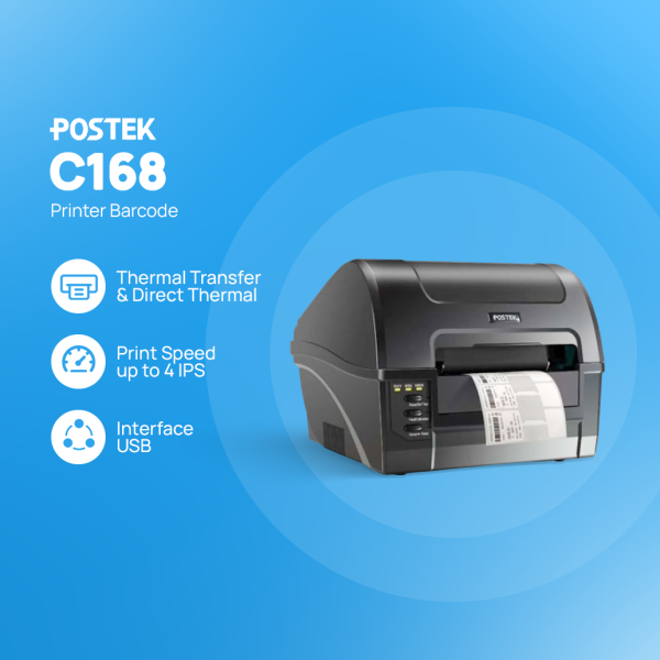 Barcode Printer Postek C168 USB