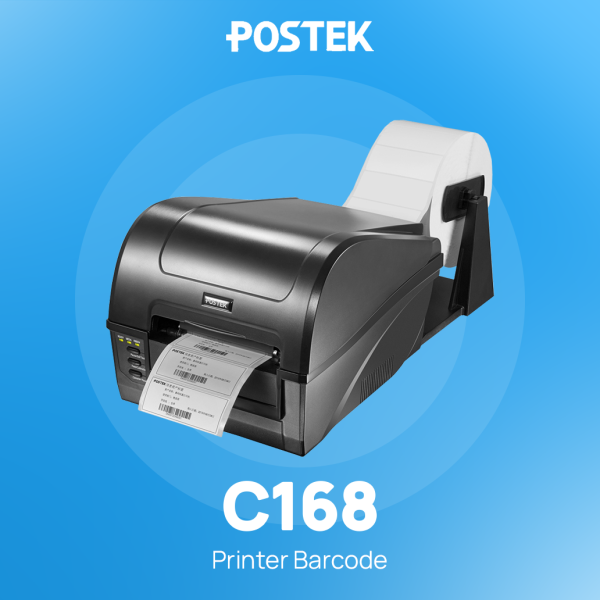 Postek C168 Printer Label Barcode Thermal Transfer USB