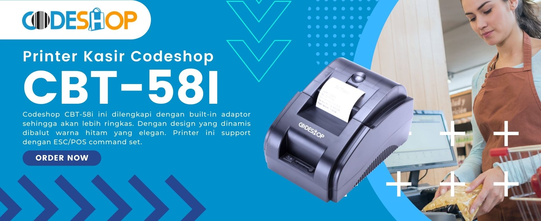 printer kasir codeshop CBT-58i