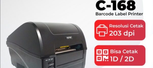 Printer Barcode Postek C168 dengan Kecepatan Super