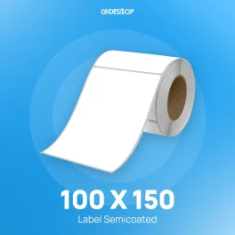 Label Semicoat 1Line 100x150mm 250Pcs Core Besar