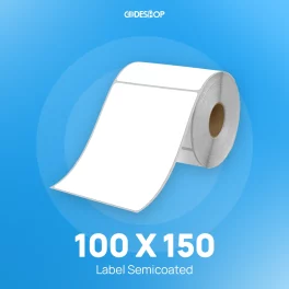 Label Semicoat 1Line 100x150mm 500Pcs