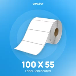 Label Semicoat 1Line 100x55mm 1000Pcs
