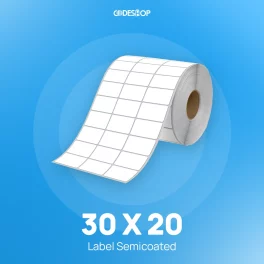 Label Semicoat 3Line 30x20mm 9000Pcs