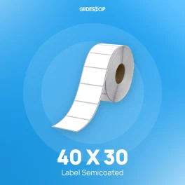 Label Semicoat 1Line 40x30mm 1000Pcs
