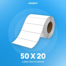 Label Semicoat 1Line 50x20mm 1000Pcs