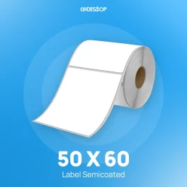 Label Semicoat 1Line 50x60mm 1000Pcs