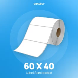 Label Semicoat 1Line 60x40mm 1000Pcs