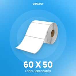Label Semicoat 1Line 60x50mm 1000Pcs