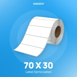 Label Semicoat 1Line 70x30mm 1000Pcs
