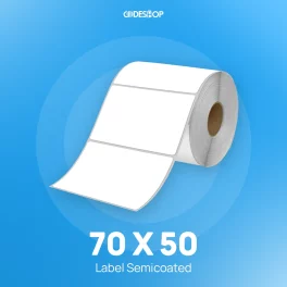 Label Semicoat 1Line 70x50mm 1000Pcs
