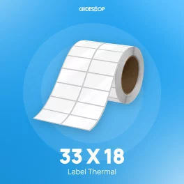 Label Thermal 2LINE 33X18 500Pcs