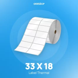 Label Thermal 2LINE 33X18 5500Pcs