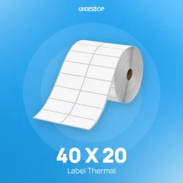 Label Thermal 2LINE 40X20 5000Pcs