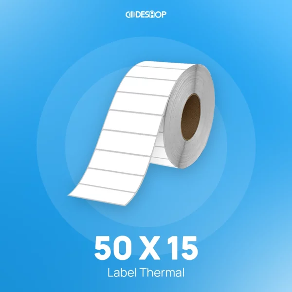 Label Thermal 1LINE 50X15 1000Pcs