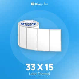 Label Thermal BluePrint 1LINE 33x15 500pcs