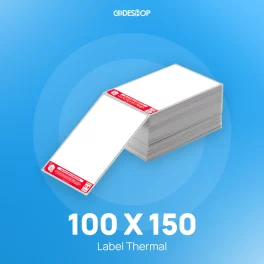 Label Thermal Fold UNBXING 1Line 100x150 500Pcs