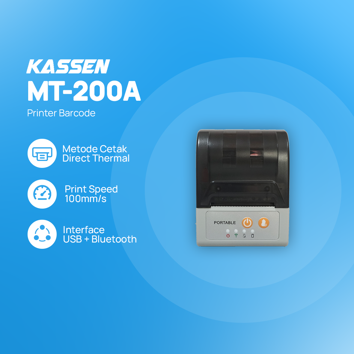 Printer Kasir Kassen MT-200A