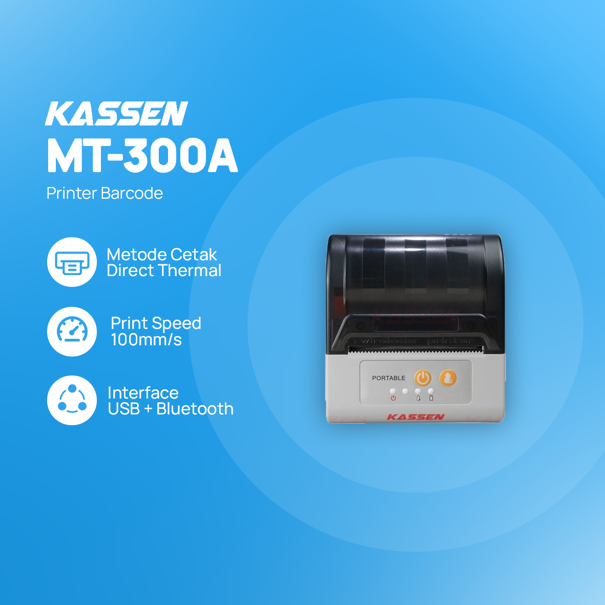 Printer Kasir Kassen MT300A
