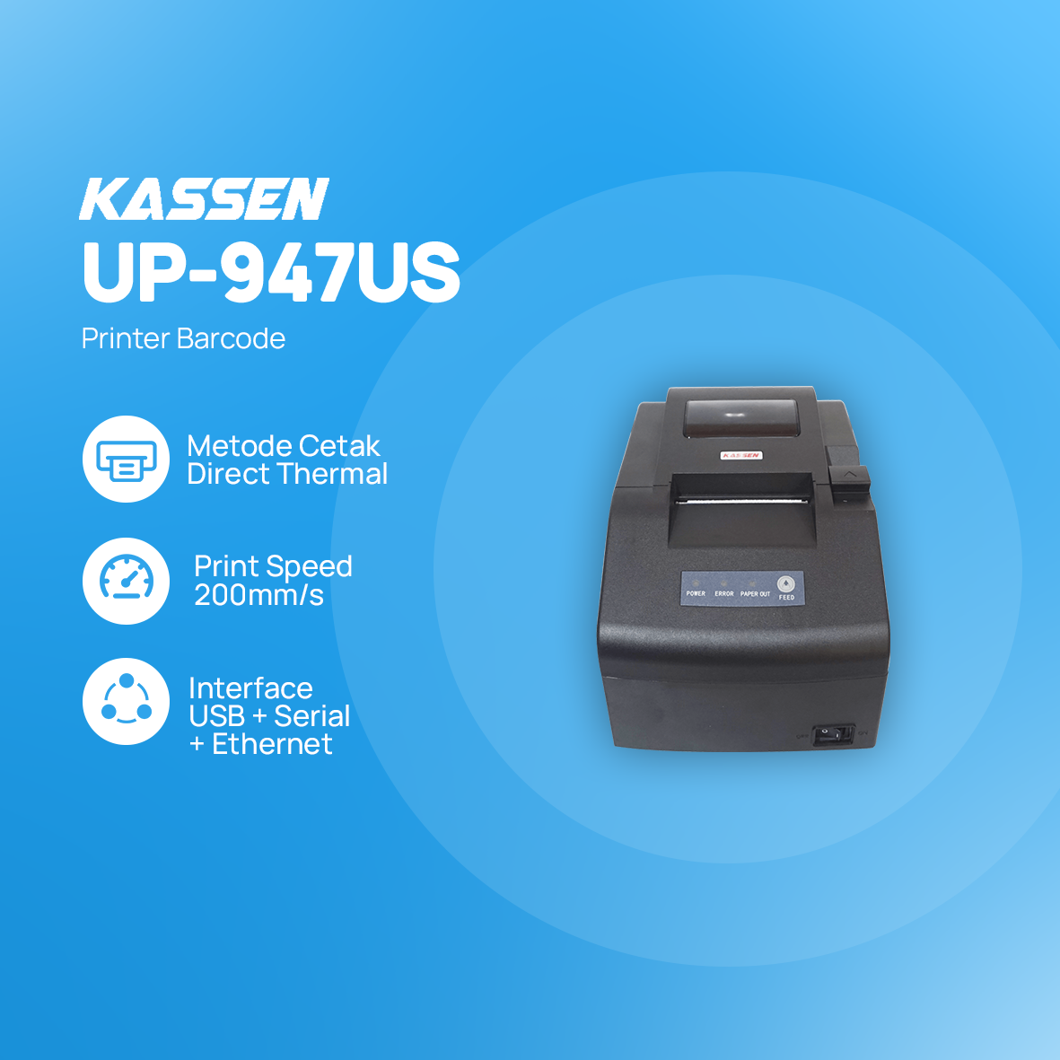 Printer Kasir Kassen UP-947US