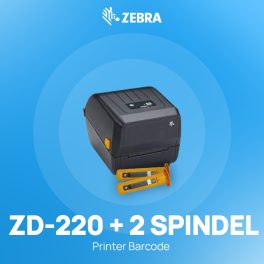 Printer Barcode Zebra ZD220 + 2 Spindel