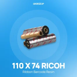 RIBBON BARCODE RESIN 110X74 RICOH