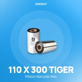 RIBBON BARCODE WAX 110X300 TIGER