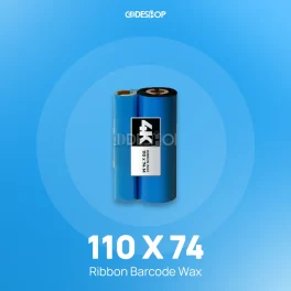 RIBBON BARCODE WAX 110X74 4K