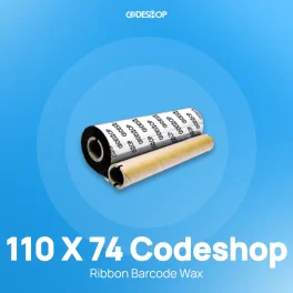 RIBBON BARCODE WAX 110X74 CODESHOP