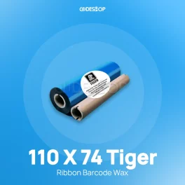 RIBBON BARCODE WAX 110X74 TIGER