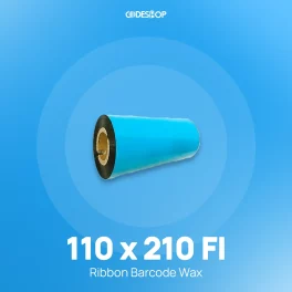 RIBBON BARCODE WAX 110X210 FI