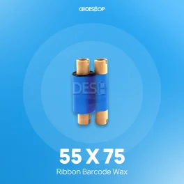 RIBBON BARCODE WAX 55X75