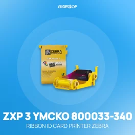 RIBBON ZEBRA ZXP 3 YMCKO 800033-340