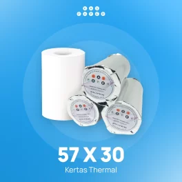 Kertas Thermal 57x30 CORELESS KAS