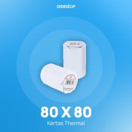 Kertas Thermal Printech 80x80 Biru
